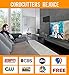 HD TV ANTENNA INDOOR,GIAYOUNEER Updated 2018 Newest HDTV Digital 4K / 1080P Antennas with Magnetic Ring to Lock Signal and Amplifier Booster, More High-Definition And Free channels, Long enough Coax.