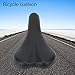 Aramox Bike Seat Cushion,Wide PU Bicycle Saddle Cycling Seat Cushion Replacement Accessory Fit for Mountain Road Bikethumb 2