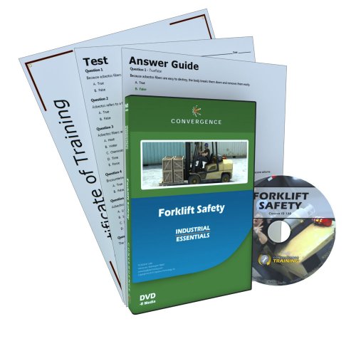 Convergence C-130 Forklift Safety Training Program DVD, 49 minutes Time