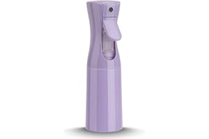 Zuhose Spray Bottle for Hair (6.8OZ /200ML) Continuous Ultra Fine Mist Sprayer for Hair, Salons, Barber, Plants, Skin Care, Cleaning 1 Pack Purple