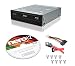 LG WH16NS40 16X Blu-ray BD/BDXL/MD M-DISC Burner Drive 3D Playback + free Nero 12 Essentials Burning Software + Sata Cable Kit