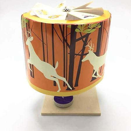 Amazon Achicoo ランタン 手作り 熱気 速歩馬ランプ 科学 材料 創造的な 発明 子供 ライト おもちゃ