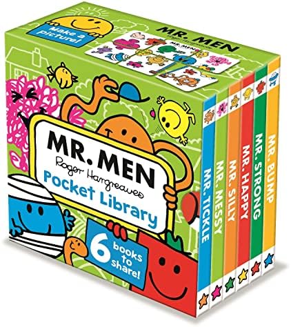 Amazon.com: My Complete MR. MEN 48 Books Collection Roger