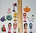Strawberry Shortcake Deluxe Party Favors Goody Bag Fillers Set of 13 with 12 Figures and 1 Toyring with Raspberry Torte, Lemon Meringue and More!