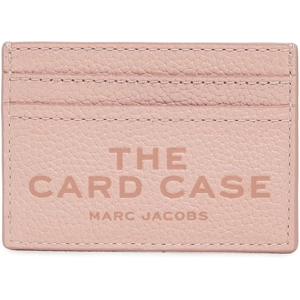 Amazon.com: Marc Jacobs Womens The Leather Card Case Argan Oil