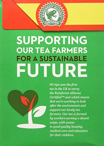 PG Tips Pyramid 80 Tea Bags 250g - Schwarztee – Bild 3