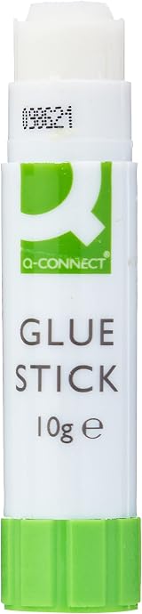 Q-Connect Glue Stick 10 g Pack of 25 - Solvent Free Classroom Adhesive view 3