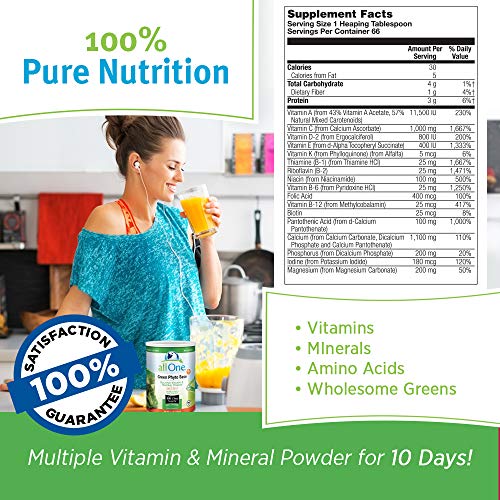 allOne Green Phyto Base Multiple Vitamin and Mineral Powder