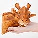 Bits and Pieces - Giraffe Tree Hugger - Durable Polyresin Animal Tree-Hugger Sculpture - Lawn and Garden Outdoor Décor Statue