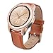 TOROTOP Band for Galaxy Watch 42mm Bands Women/Galaxy Watch Active Band, 20MM Genuine Leather Strap Replacement Band Strap Compatible for Samsung Galaxy Watch 42mm Bands/Gear Sport Band