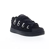Osiris Men's D3 S Skate Shoe, Black/Grey/Black, 9