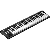 iCON Pro Audio Artist MIDI Keyboard Controller Series | Velocity-Sensitive 49-Key MIDI Keyboard Controller with Touch Sliders for DAW