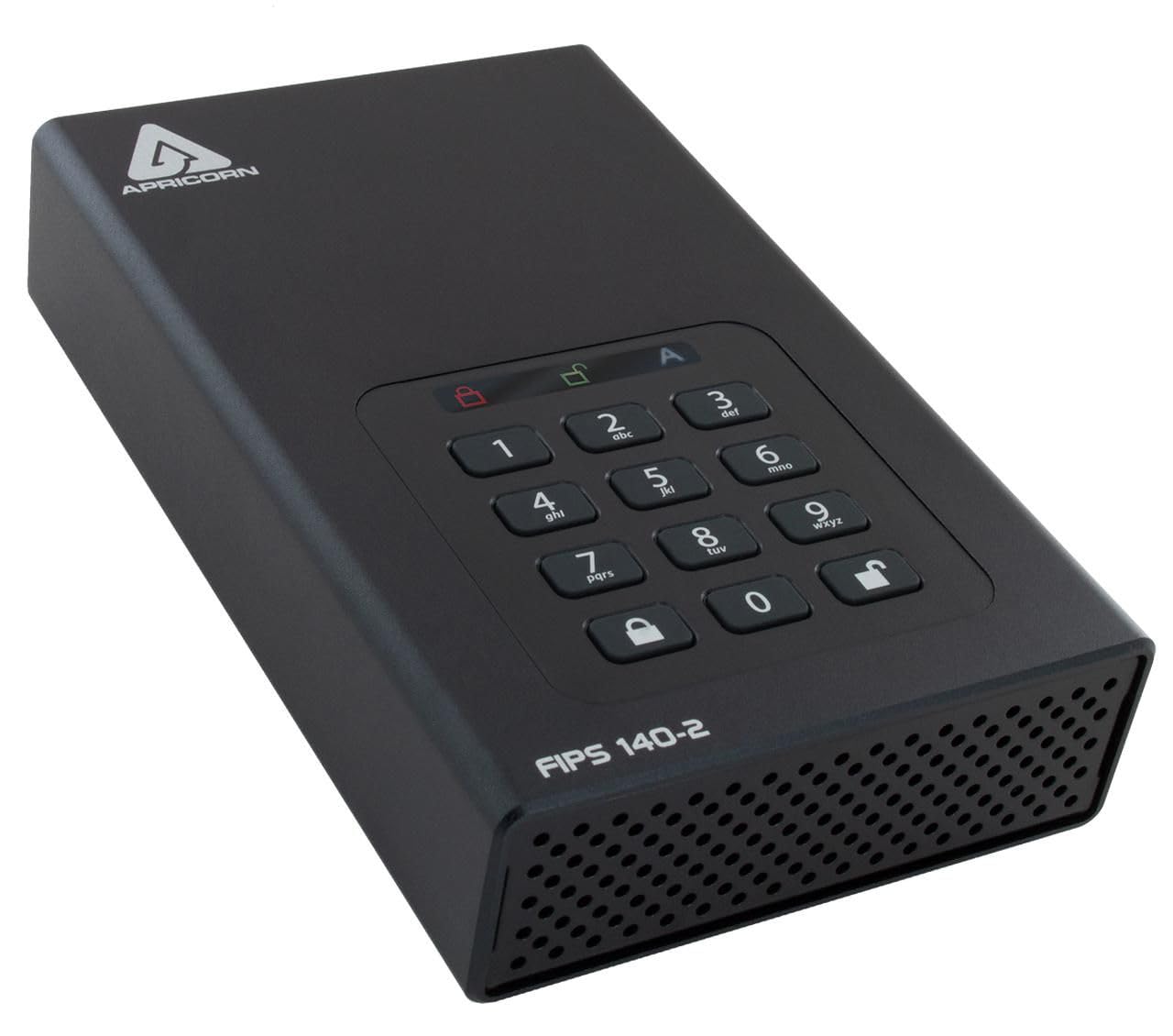 Apricorn Aegis Padlock 10TB Desktop 256-Bit Hardware Encrypted USB 3 Hard Drive (ADT-3PL256-10TBEMEA)