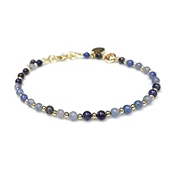 Morchic Blue Aventurine Natural Gemstone Adjustable