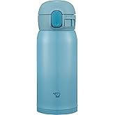 Zojirushi SM-WR36EAP Stainless Mug, 12-Ounce, Light Blue