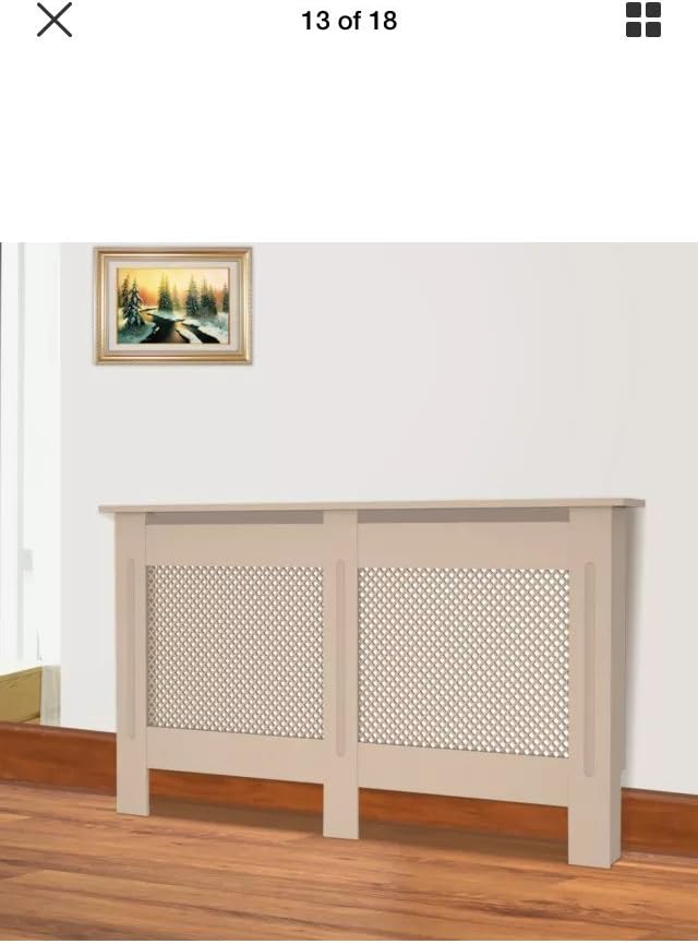 Hartley S Klassische Heizkorperverkleidung Weiss Gross Amazon De Kuche Haushalt