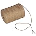 984 Feet Natural Jute Twine Hemp String Christmas Twine String Packing Materials Strong Twine for Gardening