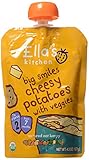 Ella's Kitchen Big Smiles Cheesy Potatoes with Veggies, Stage 2, 4.5 oz