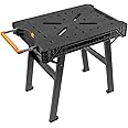 Klein Tools 54410MB MODbox Work Bench, Folding Work Table, Portable Workstation, 1000-Pound Capacity, Compatible with MODbox Rail System