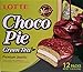 Lotte Choco Pie Green Tea, 12 individually packed pieces, 11.85 oz (Green Tea)