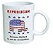 Funny Mug - Republican, because Welfare is not an occupation - 11 OZ Coffee Mugs - Inspirational gifts and sarcasm - By A Mug To Keep TM