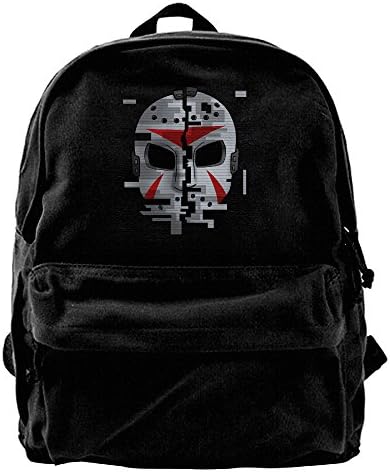 GeGe6 H2O Delirious Mask Unisex Canvas Backpack Laptop Rucksack