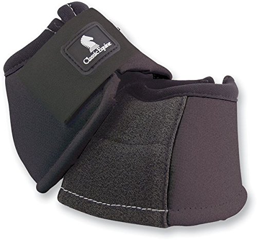 Classic Equine XT Overreach Boots Large Black