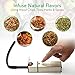 NutriChef PKSMKR25 Mac Portable Handheld Mini Food Smoker-Pro Hand Held Gun, Smoke Infuser Box Machine w/Filter, Works w/Wood Chips, Tea, Herbs, for BBQ, Meat, V, Large Silver
