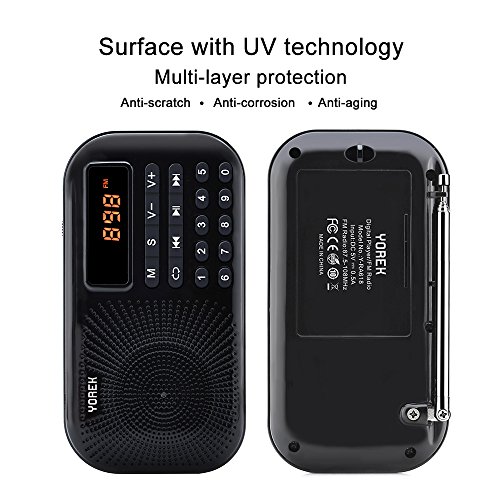 Yorek-Portable-Mini-FM-Radio-Player-Digital-Media-Speaker-MP3-Music-Player-Support-Micro-Sd-Card-USB-Disk-with-LED-Screen-Display