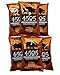 4505 Meats Smokehouse BBQ Flavored Chicharrones Fried Pork Rinds, Gluten Free, Antibiotics Free, 2.5 Ounces (Pack Of 12)