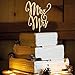 MagiDeal Mr&Mrs Wooden Cake Toppers Wedding Party Cake Decorating