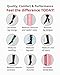 SLS3 True Graduated Allrounder Compression , Performance, Training, Race, Recovery Socks (1 pair) - Helps Shin Splints Black, Orange, Small/Medium