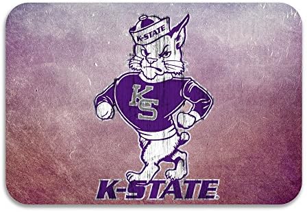 SARHT Kansas State University K-State Kansas State Wildcats Logo Non-slip Doormat