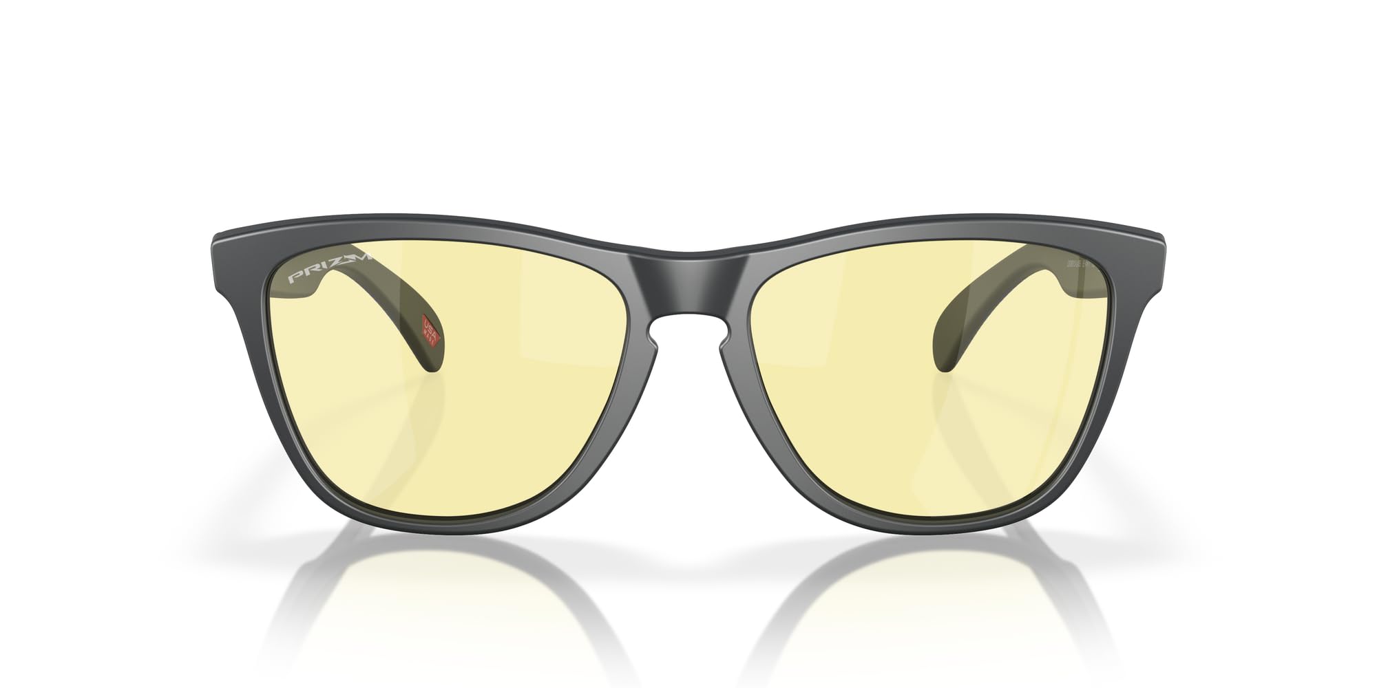 Oakley OO9013 Frogskins Square Sunglasses, Matte Carbon/Prizm Gaming, 55 mm Image