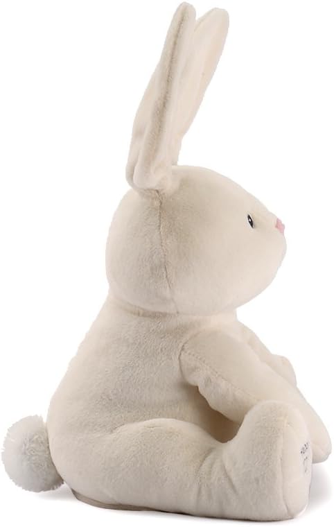 Baby GUND Flora The Bunny Animated Plush Stuffed Animal Toy, Cream, 12": Toys & Games