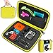 CamKix Carrying Case for Gopro Hero 4, Black, Silver, Hero+ LCD, 3+, 3, 2 and Accessories - Ideal for Travel or Home Storage - Complete Protection - Carabiner and Microfiber Cleaning Cloth Included