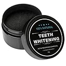 Iwotou Teeth Whitening Charcoal Powder Natural Activated Charcoal Powder Teeth Whitener of Organic Coconut Shells for Healthy Cleaner Whiter Teeth