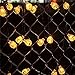 Halloween Pumpkin String lights 20 LEDs 16ft,Solar Powered Jack-O-Lantern Festival Decorative Lights for Indoor/Outdoor Patio,Parties(IP65 Waterproof,8 Light Modes,Warm White)