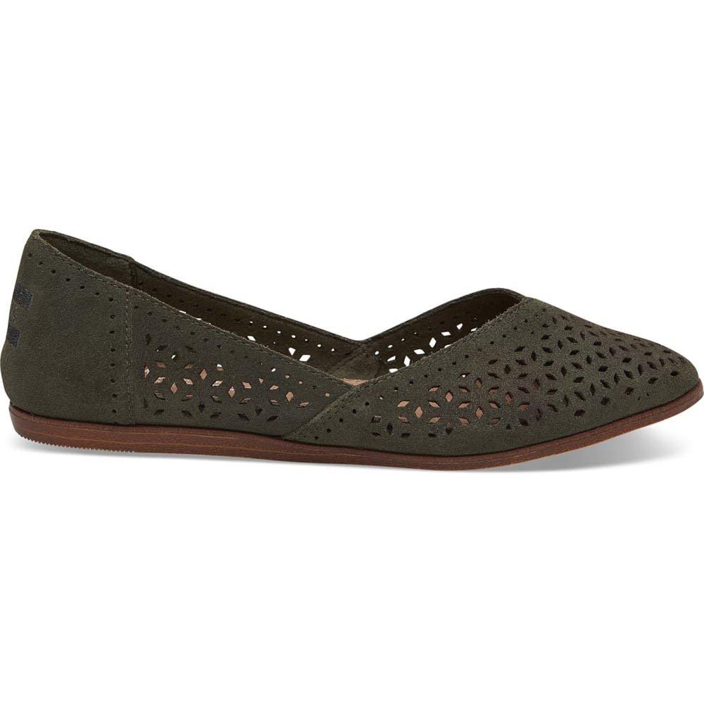 toms women's diamond jutti pointed toe flat