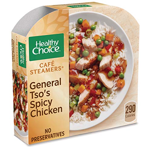 Healthy Choice Cafe Steamers Frozen Dinner, Spicy Chicken