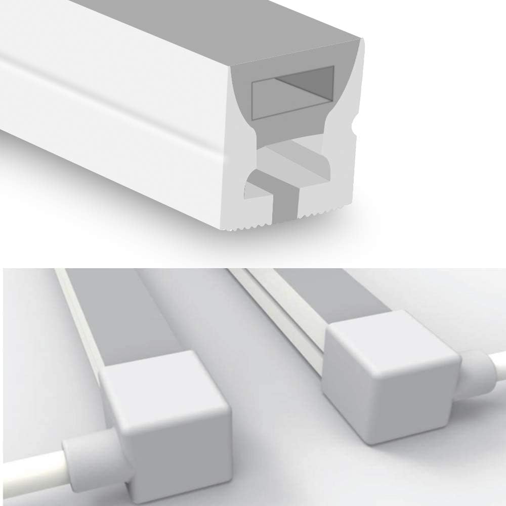 Diy Led Strip Diffuser Amazon Com Litever 6 Pack 3 3ft 1 Meter 9x18mm