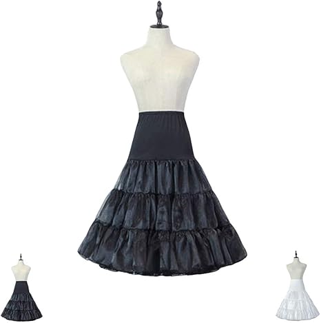 Amazon Co Jp Crubelon パニエ ボリュームup ドレスライン ロリータ ゴスロリ Lolita 洋服 可愛い 萌え スカート ワンピース レディース Qc 2 ブラック ホビー