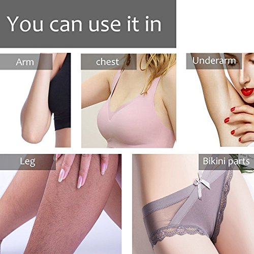 image for YHMALL 200 Pcs Wax Strips - Hair Removal Wax Strips Non Woven Facial &