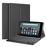 Fintie Slim Keyboard Case for All-New Amazon Fire 7