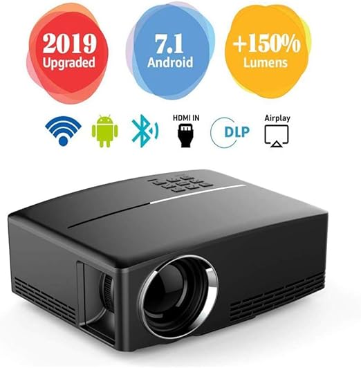 Mini Proyector Cine en Casa Full HD,Imágenes de 28 a 180 Pulgadas ...