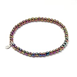 Tiny Rituals RAINBOW HEMATITE ENERGY BRACELET