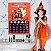 OurWarm Halloween Calendar 2019 Linen Halloween Countdown Calendar for Kids 31 Days, Home Decor Advent Calendar with Bat, Ghosts Boo!