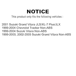 Rear Wheel Bearing Pair for Chevrolet Tracker