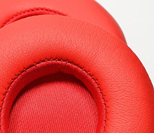 Orchidtent Replacement Ear Pad / Ear Cushion / Ear Cups / Ear Cover / Earpads Repair Parts for Beats by Dr. Dre Solo2, Solo 2.0 On-Ear Headphones (Wired, RED) - Thumbnail 4