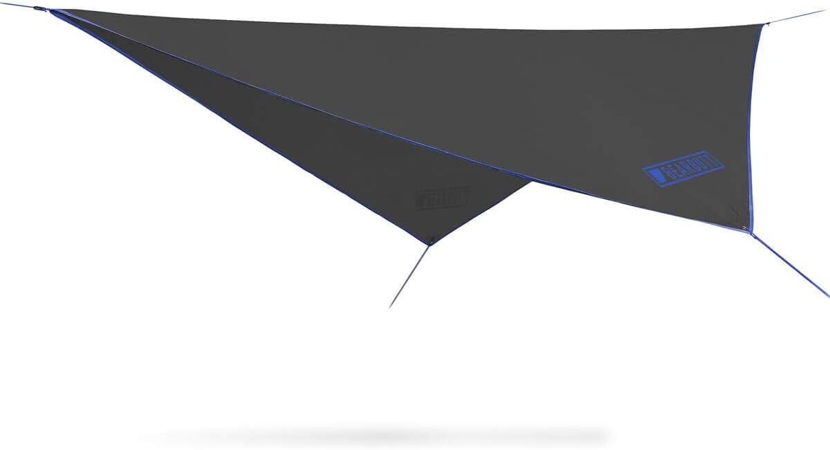 Bear Butt Double Hammock Tent Rain Fly - Cover for Camping, Hiking, Backpacking, Easy Set Up, Waterproof Tent Polyester - 5 Colors Available